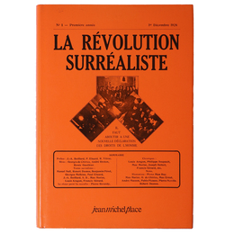 La R volution surr aliste　1924-1929　シュルレアリスム革命　復刻版