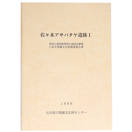佐々木アサバタケ遺跡1