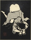 【切り絵】小説推理　十五歳の掟2　皆川博子