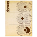 domus：architettura arredamento arte No.502　1971年9月号