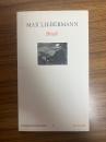 （独）マックス・リーバーマン書簡選集 Max LIEBERMANN. Briefe. Auswahl von Franz Landesberger.