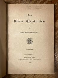 Das Wiener Theaterleben.