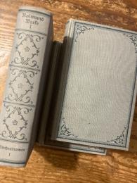 （独）ライムント全集 キャストル編 3冊（戯曲2冊、「俳優としてのライムント」1冊） Samtliche Werke. [3 Bde (von 6) ; Historisch-kritische Sakularausgabe in sechs Banden]