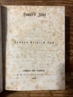 （独）ヨーハン・ハインリッヒ・フォス独訳　ホメーロス作品集（イーリアス　オデュッセイア）コッタ書店、1858-60年刊行　全2巻　Werke.