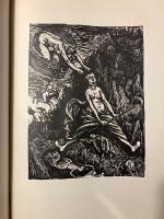 （独）ゲーテ　ファウスト　ヴァルプルギスの夜　エルンスト・バルラッハによる20の木版画集　ベルリン、パウル・カッシラー書店1923年刊行　Goethe - Walpurgisnacht mit 20 Holzschinitten von Ernst Barlach.
