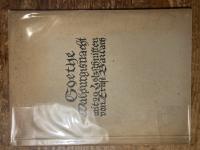 （独）ゲーテ　ファウスト　ヴァルプルギスの夜　エルンスト・バルラッハによる20の木版画集　ベルリン、パウル・カッシラー書店1923年刊行　Goethe - Walpurgisnacht mit 20 Holzschinitten von Ernst Barlach.