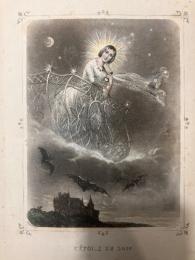 （仏）星々（レ・ゼトワール）グランヴィル挿絵　ジョセフ・メリーによるテキスト【版元装丁初版初刷】Les étoiles. Dernière féerie. Texte par Méry. Astronomie des Dames par Le Cte Fœlix.