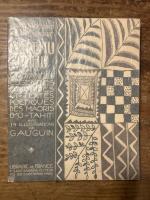 【ゴーギャン木版画入り】（仏）昼と夜のマレユレユ　タヒチ・マオリ族伝説　シャドゥルヌとギエール著　パリ、1925年年刊行