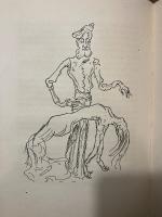 【アルフレート・クービン石版挿絵 初版】創造主〜ファンタジー　ミノナ（ザロモ・フリートレンダー）著　Der Schopfer. Phantasien. Mit achtzehn Federzeichnungen von Alfred Kubin. [Die schwarzen Buecher mit Originalgraphischen Illustrationen]