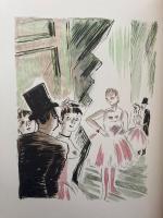 【ロベール・ボンフィス画 限定挿絵本】（仏）詩集／戯曲　モーパッサン著　モーパッサン名作挿絵全集　Poesies / Theatre. Notice par Rene Dumesnil. Illustraions de Robert Bonfils. [Oeuvres completes illustrees de Guy de Maupassant]