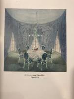 （独）色彩の空間芸術　第４集　100枚の現代建築図案　Farbige Raumkunst. Vierte Folge. Hundert neuzeitliche Entwürfe [Bauformen Bibliothek Bd. 22]