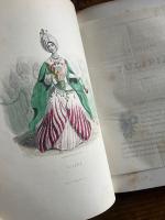【グランヴィル挿絵本】（仏）Les fleurs animées　生命を与えられた花々（花の幻想）1867年新版初版　背モロッコ革当時装釘　全２巻揃い