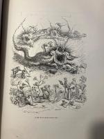 【初版初刷 グランヴィル挿絵】（仏）動物たちの私生活と公生活の情景　バルザック、ジョルジュ・サンド他テキスト　全2巻　Scenes de la vie privee et publique des animauz vignetes par Grandville. Etudes de moeurs contemporaines publiees sous la direction de M. P.-J. Stahl...