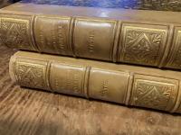 【初版初刷 グランヴィル挿絵】（仏）動物たちの私生活と公生活の情景　バルザック、ジョルジュ・サンド他テキスト　全2巻　Scenes de la vie privee et publique des animauz vignetes par Grandville. Etudes de moeurs contemporaines publiees sous la direction de M. P.-J. Stahl...