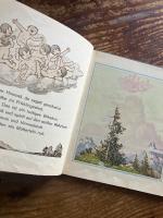 （独）天使がお母さんと出会うまで　マグダレーネ・ヴァンスケ著　エルンスト・クッチャー絵
ハンブルク＆ライプチッヒ、アルフレート・カーン出版、無刊年（1927年初版）Wie Engelchen seine Mutter suchte.