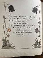 （独）天使がお母さんと出会うまで　マグダレーネ・ヴァンスケ著　エルンスト・クッチャー絵
ハンブルク＆ライプチッヒ、アルフレート・カーン出版、無刊年（1927年初版）Wie Engelchen seine Mutter suchte.