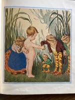 （独）天使がお母さんと出会うまで　マグダレーネ・ヴァンスケ著　エルンスト・クッチャー絵
ハンブルク＆ライプチッヒ、アルフレート・カーン出版、無刊年（1927年初版）Wie Engelchen seine Mutter suchte.