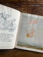 （独）天使がお母さんと出会うまで　マグダレーネ・ヴァンスケ著　エルンスト・クッチャー絵　ハンブルク＆ライプチッヒ、アルフレート・カーン出版、無刊年（1950年代）Wie Engelchen seine Mutter suchte. Bilder von Ernst Kutzer.