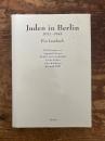 （独）ベルリンのユダヤ人　1671~1945年　 Juden in Berlin 1671-1945. Ein Lesebuch.