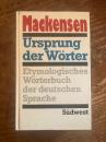 （独）ドイツ語語源辞典　Ursprung der Worter. Etymologisches Worterbuch der deutschen Sprache.