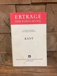 <Ertrage der Forschung> Kant