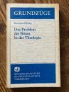 Das Problem des Bosen in der Theologie.