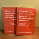 Logische Untersuchungen II　二冊揃い