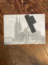 ヨーゼフ・ボイス　サイン入り絵葉書　ケルン大聖堂　