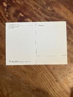 ヨーゼフ・ボイス　サイン入り絵葉書　ケルン大聖堂　