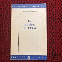 La notion de l'Etat (philosophie politique)