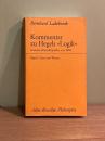 Kommentae zu Hegels "Logik" in seiner "Enzyklopadie" von 1830