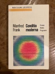 Conditio moderna. Essays, Reden, Programm.