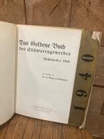 （独）ドイツ菓子製造業年鑑 1940年　Das Goldene Buch des Süßwarengewerbes.