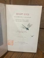 （英）鋭い目；放浪者のカレンダー　ウィリアム・ハミルトン・ギブソン　Sharp Eyes; A Rambler's Calendar of Fifty Two Weeks among Insects, Birds, and Flowers. Illustrated by the author.
