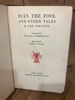 （英）イワンの馬鹿他短編集　トルストイ　モード英訳　ノーマン・ティールビー挿絵　Ivan the Fool and other Tales. Translated by Aymer Maude. Illustrated by Norman Tealby.