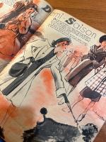 【マリーフランス】1946年 2月号 フランスファッション誌 Marie France N. 65-13 Fev. 1946 Prix: 10 Fr. 20 Pages