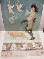（独）ヨーロッパ市民のカリカチュア　エドゥアルト・フックス　1921年改訂版クロス装　全2巻　Die Karikatur der europaischen Volker. 2 Bde.