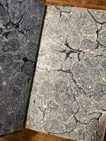 （仏）味覚の生理学　[美味礼賛]　ブリア＝サヴァラン著　1829年第3版モニエ画石版扉絵2葉入り　背子牛革マーブル装　全2巻　Physiologie du gout, ou meditations de gastronomie transcendante; ouvrage theorique, historique et a l'ordre du jour, dedie aux gastronimes parisiens. Troisieme Edition.