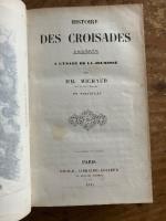 【フランス児童書】 （仏）ミショー＆プージュラ作　十字軍の歴史　青少年向け縮小版　1843年パリ刊行　MICHAUD, MM(Joseph-François) &  Jean Joseph François Poujoulat. Histoire des croisades. Abregee a l'usage de la jeunesse. Paris, Didier, 1843.