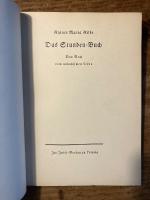 （独）時祷詩集　手稿　リルケ　1936年インゼル書店による最初のファクシミリ版　Das Stunden=Buch. Das Buch vom monchischen Leben. Faksimiledruck.