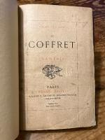（仏）白檀の小箱　シャルル・クロス詩集　1879年増補版　モロッコ角革装幀　Le Coffret de santal