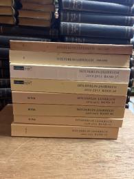 （独）ヘルダーリン年鑑　23, 26, 37-42巻　Holderlin Jahrbuch. 1982-83, 88-89, 2010-2021. 計８冊