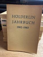 （独）ヘルダーリン年鑑　23, 26, 37-42巻　Holderlin Jahrbuch. 1982-83, 88-89, 2010-2021. 計８冊