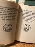 （独）文芸絵入り雑誌　月刊インゼル　ファクシミリ版　全12巻　Die Insel. Monatsschrift mit Buchschmuck und Illustrationen. Herausgegeben von Otto Julius Bierbaum, Alfred Walter Heymel und Rudolf Alexander Schröder. Faksimileausgabe in zwölf Bänden.