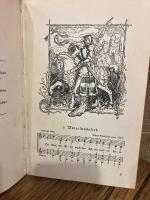 【インゼル文庫18番】 古い歌新しい歌の楽譜集　ルートヴィヒ・リヒター挿絵　Alte und neue Lieder. Mit Weisen und mit Bildern von Ludwig Richter. [Insel-Bucherei Nr. 18]