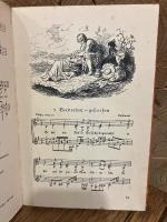 【インゼル文庫18番】 古い歌新しい歌の楽譜集　ルートヴィヒ・リヒター挿絵　Alte und neue Lieder. Mit Weisen und mit Bildern von Ludwig Richter. [Insel-Bucherei Nr. 18]