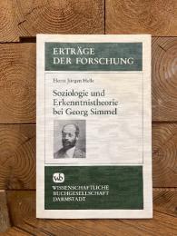Soziologie und Erkenntnistheorie bei Georg Simmel