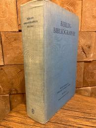 (独) ベルリン文献目録（1960年まで） ベルリン上院図書館 フリードリヒ・マイネッケ研究所、ベルリン自由大学の歴史委員会の刊行物　Berlin-Bibliographie (Bis 1960) In der Senatsbibliothek Berlin Veroffentlichungen der Historichen Kommission su Verlin beim Friedrich-Meinecke-Institut der Ferien Universitat Berlin Band 15