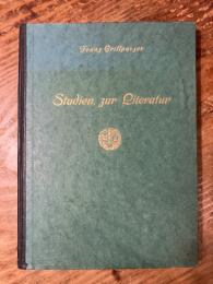 Studien zur Literatur. Hg. v. Fritz Stein.