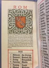 Gebr. Klingspor (hg.). Klingspor=Kalender für das Gutenbergjahr 1940.クリングスポル＝カレンダー1940年版